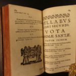 1670 Herman Hugo Pia Desideria OT Bible Emblemata Illustrated EMBLEMS Poetry