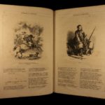 1865 1st ed Abraham Lincoln by Arnaud American Civil War MAP Illustrated French
