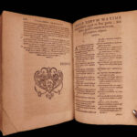 1599 1st ed Alvaro Valasco Vaz Questiones Juris Emphyteutici Roman Law Portugal