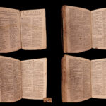 1684 Matthias Martinez 4 Language Dictionary Tetraglotton French Greek Belgian