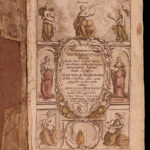 1684 Matthias Martinez 4 Language Dictionary Tetraglotton French Greek Belgian