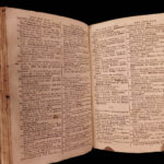 1684 Matthias Martinez 4 Language Dictionary Tetraglotton French Greek Belgian