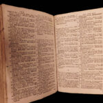 1684 Matthias Martinez 4 Language Dictionary Tetraglotton French Greek Belgian