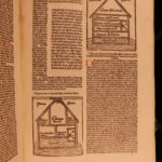 1486 Anton Koberger INCUNABULA Holy Bible Nuremberg Illustrated Lyra Commentary