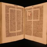 1486 Anton Koberger INCUNABULA Holy Bible Nuremberg Illustrated Lyra Commentary