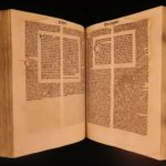 1486 Anton Koberger INCUNABULA Holy Bible Nuremberg Illustrated Lyra Commentary