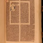 1486 Anton Koberger INCUNABULA Holy Bible Nuremberg Illustrated Lyra Commentary