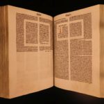 1486 Anton Koberger INCUNABULA Holy Bible Nuremberg Illustrated Lyra Commentary