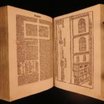 1486 Anton Koberger INCUNABULA Holy Bible Nuremberg Illustrated Lyra Commentary