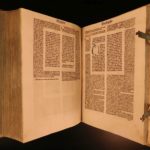 1486 Anton Koberger INCUNABULA Holy Bible Nuremberg Illustrated Lyra Commentary