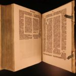 1486 Anton Koberger INCUNABULA Holy Bible Nuremberg Illustrated Lyra Commentary