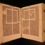 1486 Anton Koberger INCUNABULA Holy Bible Nuremberg Illustrated Lyra Commentary