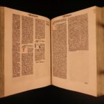 1486 Anton Koberger INCUNABULA Holy Bible Nuremberg Illustrated Lyra Commentary