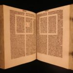 1486 Anton Koberger INCUNABULA Holy Bible Nuremberg Illustrated Lyra Commentary
