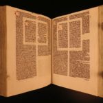 1486 Anton Koberger INCUNABULA Holy Bible Nuremberg Illustrated Lyra Commentary