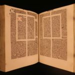 1486 Anton Koberger INCUNABULA Holy Bible Nuremberg Illustrated Lyra Commentary