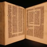 1486 Anton Koberger INCUNABULA Holy Bible Nuremberg Illustrated Lyra Commentary