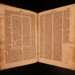 1486 Anton Koberger INCUNABULA Holy Bible Nuremberg Illustrated Lyra Commentary