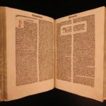 1486 Anton Koberger INCUNABULA Holy Bible Nuremberg Illustrated Lyra Commentary