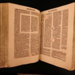 1486 Anton Koberger INCUNABULA Holy Bible Nuremberg Illustrated Lyra Commentary