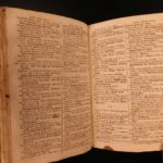 1684 Matthias Martinez 4 Language Dictionary Tetraglotton French Greek Belgian