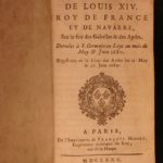 1680 Ordinances of King Louis XIV France SALT Taxes LAW Tariffs Trade Smugglers