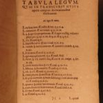 1599 1st ed Alvaro Valasco Vaz Questiones Juris Emphyteutici Roman Law Portugal