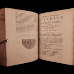 1655 1st Elzevier ed Vossius on Pelagianism Free Will Original Sin Pelagius