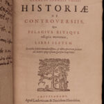 1655 1st Elzevier ed Vossius on Pelagianism Free Will Original Sin Pelagius