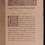 1655 1st Elzevier ed Vossius on Pelagianism Free Will Original Sin Pelagius