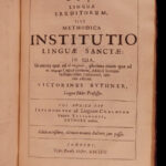 1664 Lyra Prophetica Davidis Victorinus Bythner Analysis of PSALMS Hebrew Bible