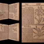 1531 1ed Petrus Crescentiis HERBAL + 1530 Cuba Kreuterbuch Woodcuts Agriculture