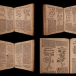 1531 1ed Petrus Crescentiis HERBAL + 1530 Cuba Kreuterbuch Woodcuts Agriculture