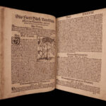 1531 1ed Petrus Crescentiis HERBAL + 1530 Cuba Kreuterbuch Woodcuts Agriculture