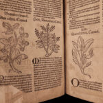 1531 1ed Petrus Crescentiis HERBAL + 1530 Cuba Kreuterbuch Woodcuts Agriculture