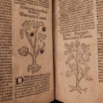 1531 1ed Petrus Crescentiis HERBAL + 1530 Cuba Kreuterbuch Woodcuts Agriculture