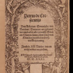 1531 1ed Petrus Crescentiis HERBAL + 1530 Cuba Kreuterbuch Woodcuts Agriculture