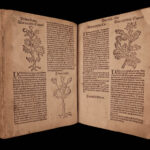 1531 1ed Petrus Crescentiis HERBAL + 1530 Cuba Kreuterbuch Woodcuts Agriculture