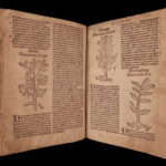 1531 1ed Petrus Crescentiis HERBAL + 1530 Cuba Kreuterbuch Woodcuts Agriculture