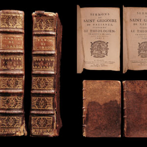 Sermons of Saint Gregoire. Gregoire of Nazianz.