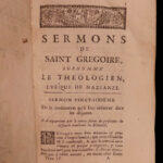 1693 Sermons Saint Gregory of Nazianzen Byzantine Greek Orthodox Constantinople
