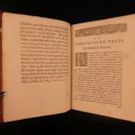 1655 1st Elzevier ed Vossius on Pelagianism Free Will Original Sin Pelagius