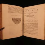 1655 1st Elzevier ed Vossius on Pelagianism Free Will Original Sin Pelagius