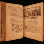 1682 1st ed History of Calvinism John Calvin Huguenot Reformation Martin Luther