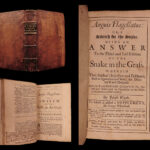 1699 QUAKERS 1ed Anguis Flagellatus Foxonian Joseph Wyeth George Whitehead