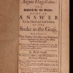 1699 QUAKERS 1ed Anguis Flagellatus Foxonian Joseph Wyeth George Whitehead