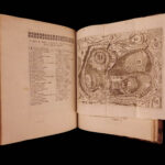 1688 Amelot BIBLE French New Testament Illustrated Holy Land Map Port Royal 3v