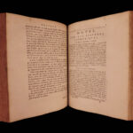 1688 Amelot BIBLE French New Testament Illustrated Holy Land Map Port Royal 3v