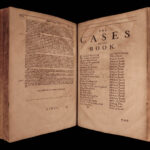1680 Edward Coke Reports ENGLISH LAW Judicial Court Cases England HUGE FOLIO