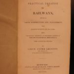 1839 1ed Trains Railroads & Railways Conductors Illustrated Lecount Locomotive